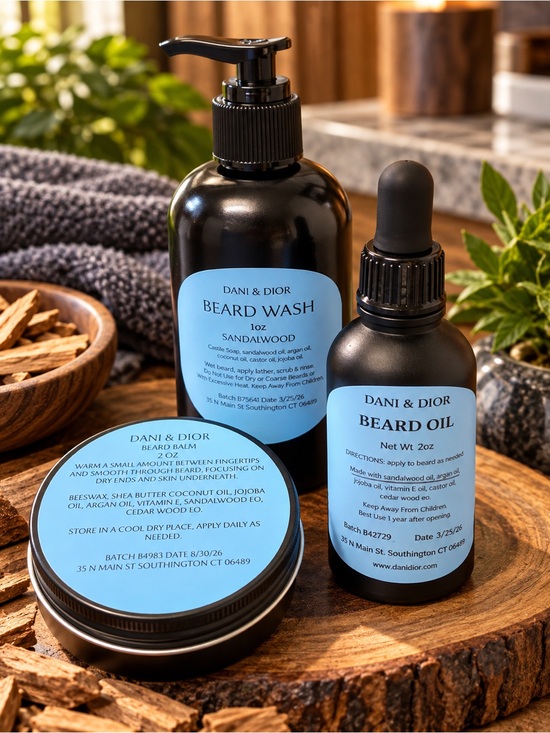 Other - Beard Set- beard wash, beard oil, beard balm